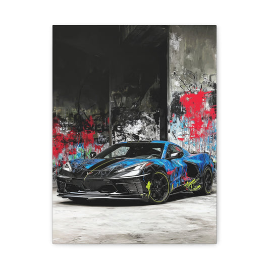 Iconic Sports Car Gallery Canvas