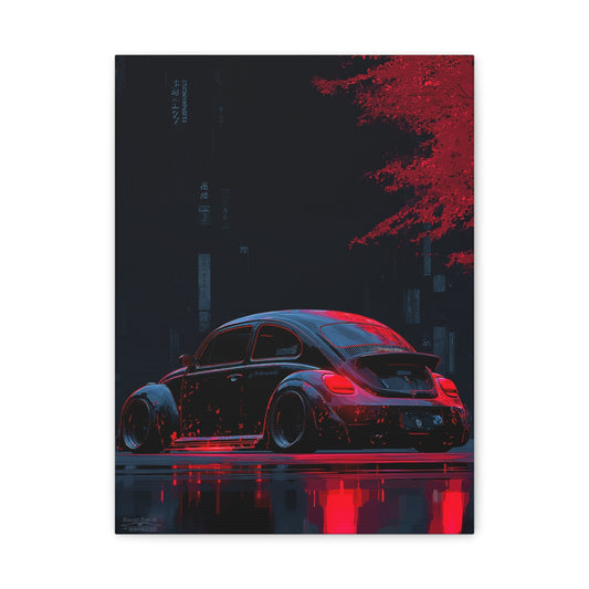 Iconic Sports Car Gallery Canvas