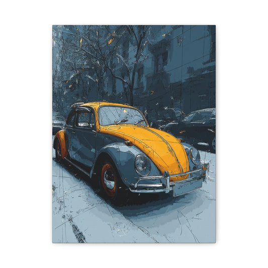 Iconic Sports Car Gallery Canvas