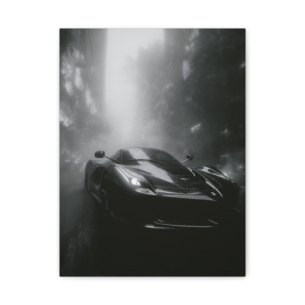 Iconic Sports Car Gallery Canvas