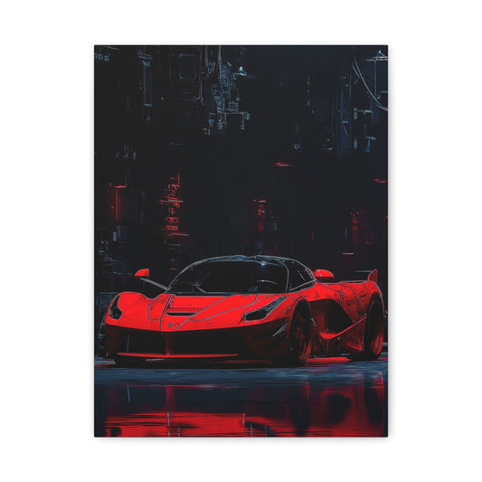 Iconic Sports Car Gallery Canvas
