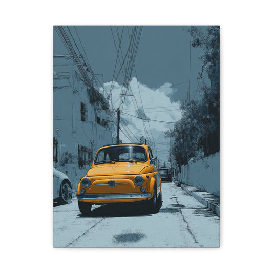 Iconic Sports Car Gallery Canvas