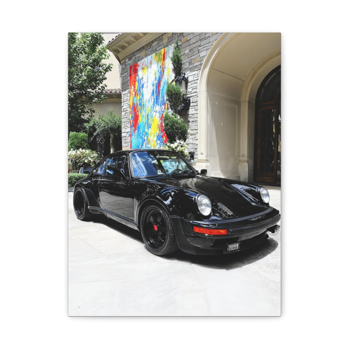 Iconic Sports Car Gallery Canvas