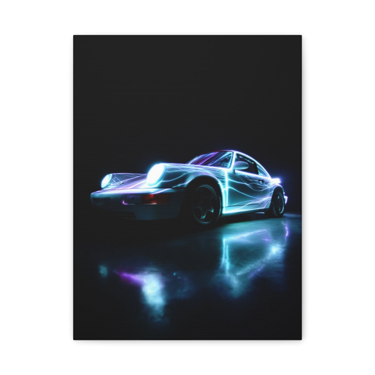 Iconic Sports Car Gallery Canvas