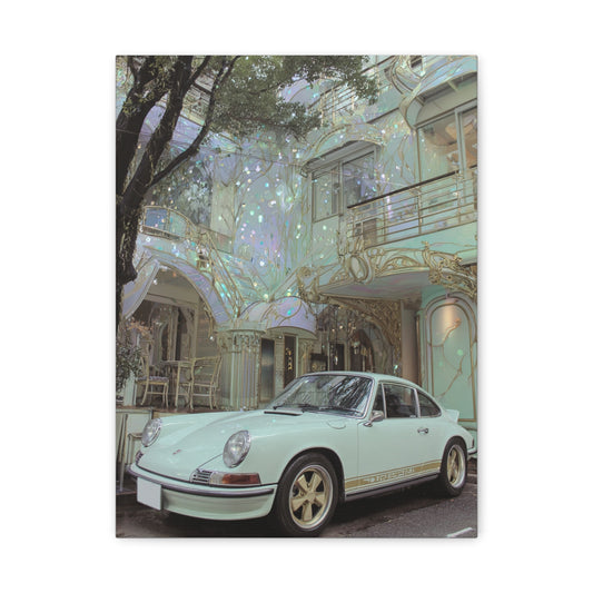 Iconic Sports Car Gallery Canvas