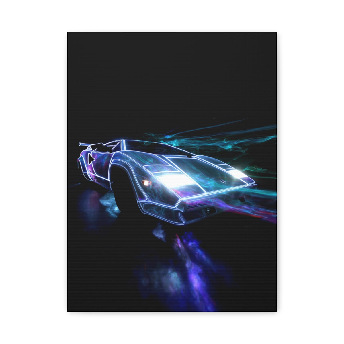 Iconic Sports Car Gallery Canvas