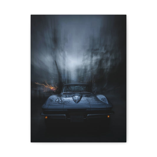 Iconic Sports Car Gallery Canvas