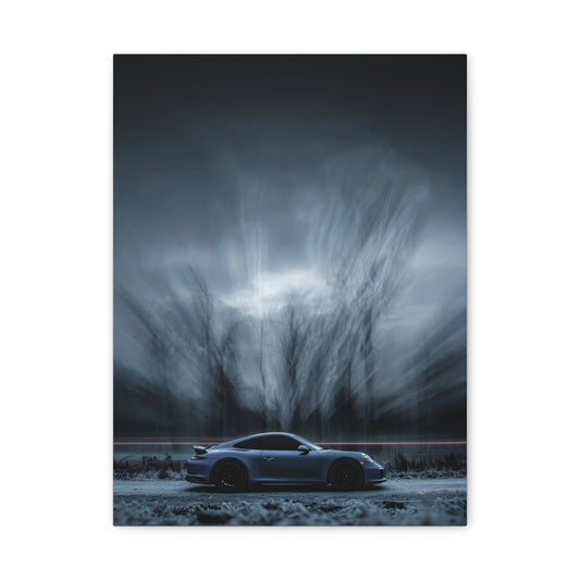 Iconic Sports Car Gallery Canvas