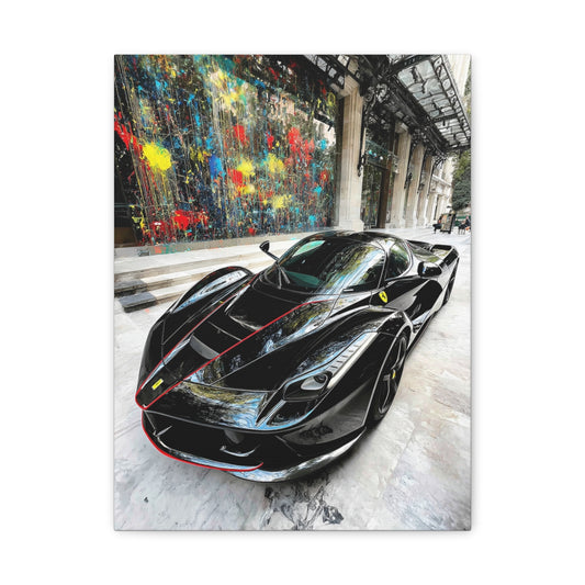 Iconic Sports Car Gallery Canvas