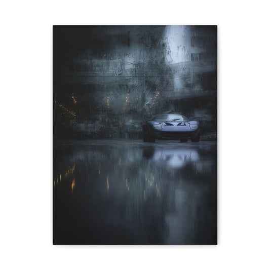Iconic Sports Car Gallery Canvas