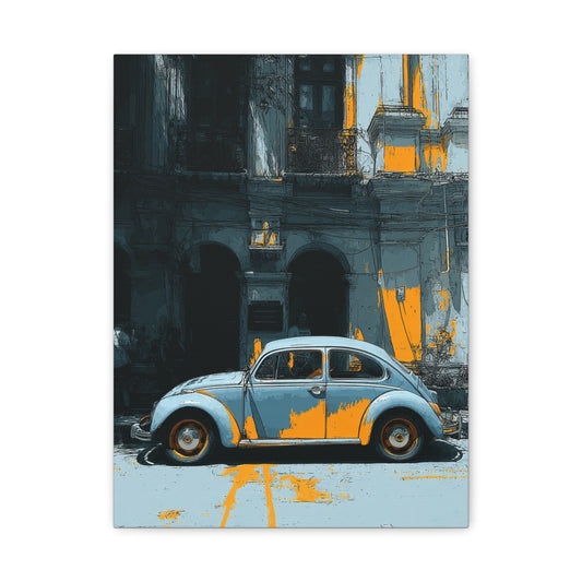 Iconic Sports Car Gallery Canvas