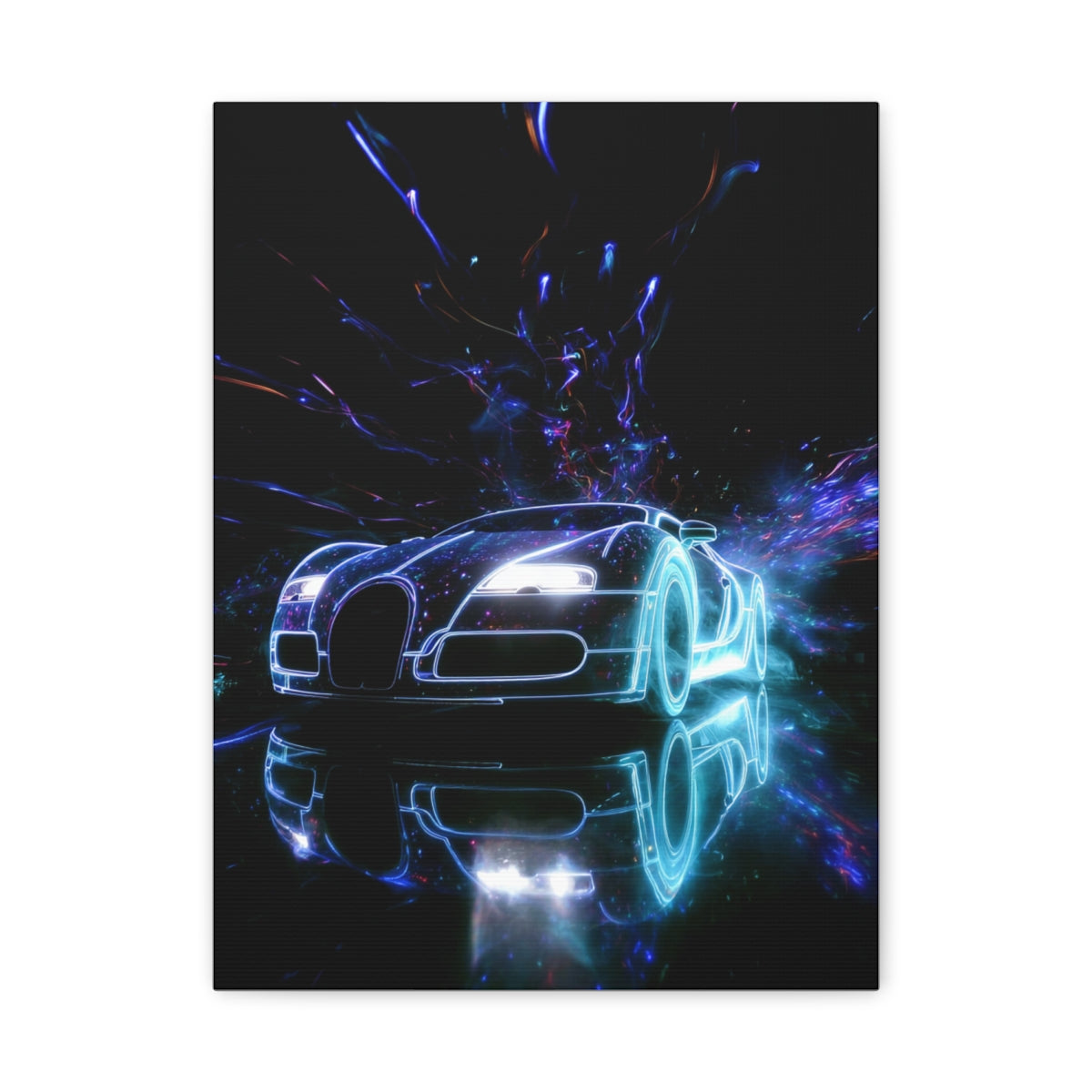 Iconic Sports Car Gallery Canvas