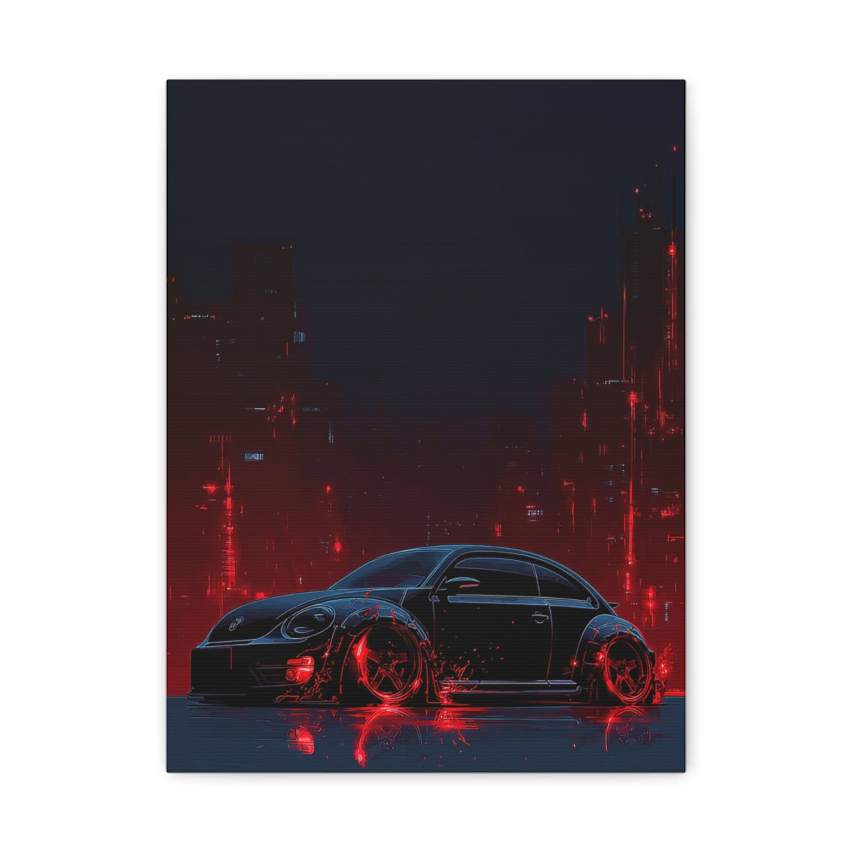 Iconic Sports Car Gallery Canvas