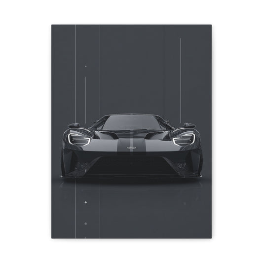 Iconic Sports Car Gallery Canvas