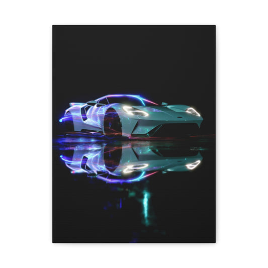 Iconic Sports Car Gallery Canvas