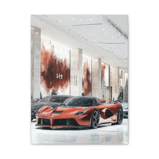 Iconic Sports Car Gallery Canvas
