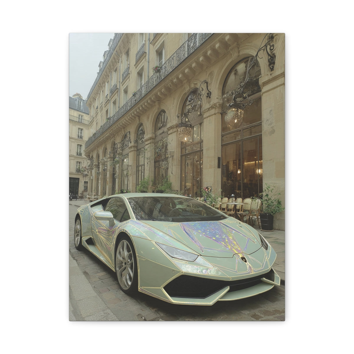 Iconic Sports Car Gallery Canvas