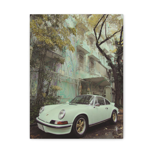 Iconic Sports Car Gallery Canvas