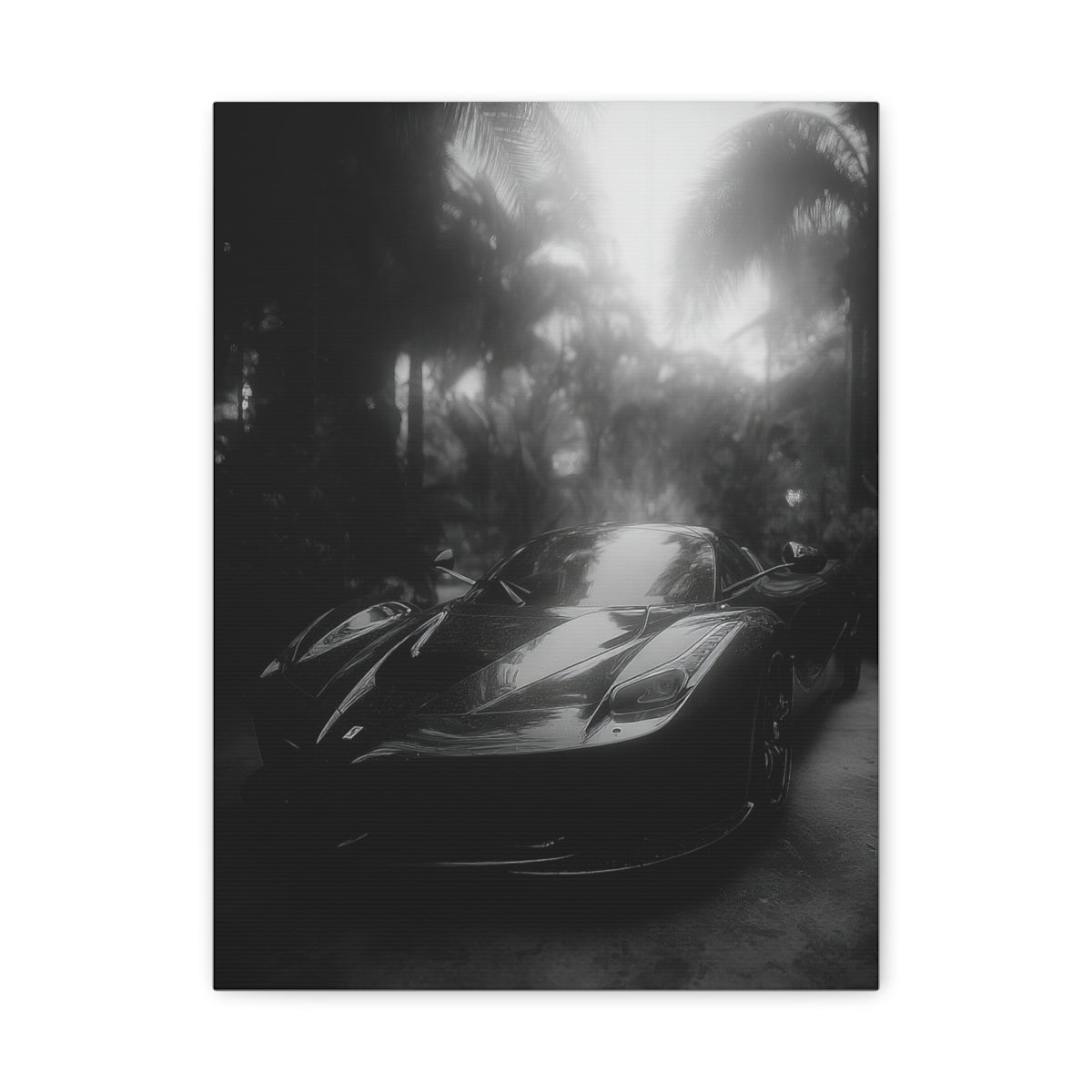 Iconic Sports Car Gallery Canvas