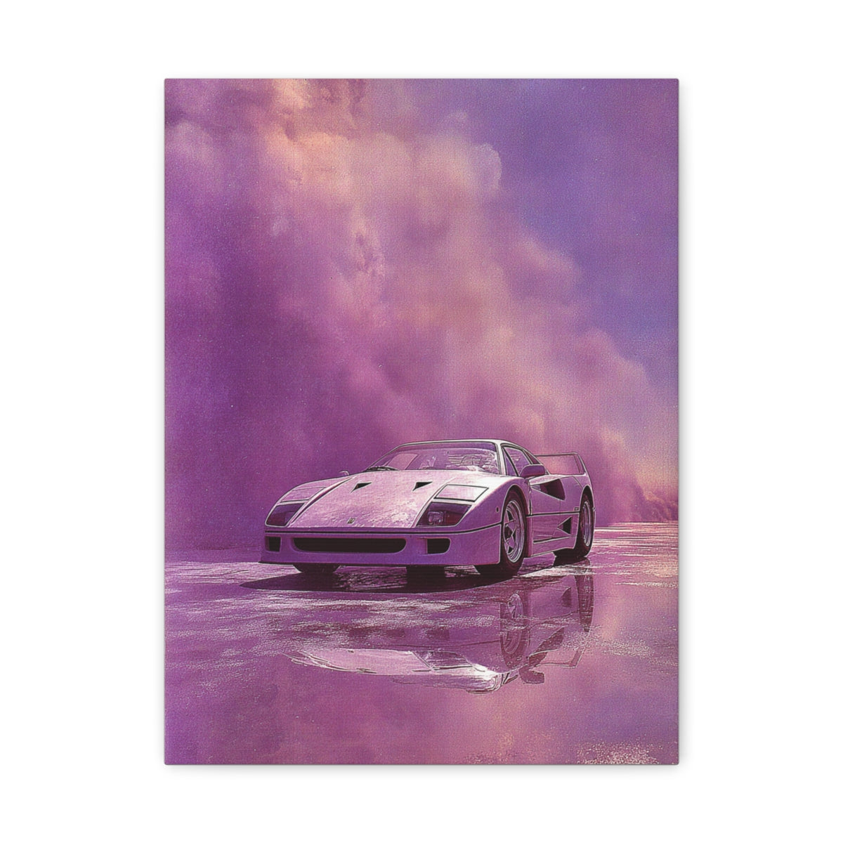 Iconic Sports Car Gallery Canvas