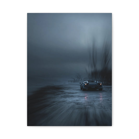 Iconic Sports Car Gallery Canvas