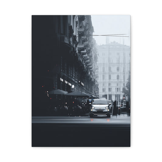 Iconic Sports Car Gallery Canvas