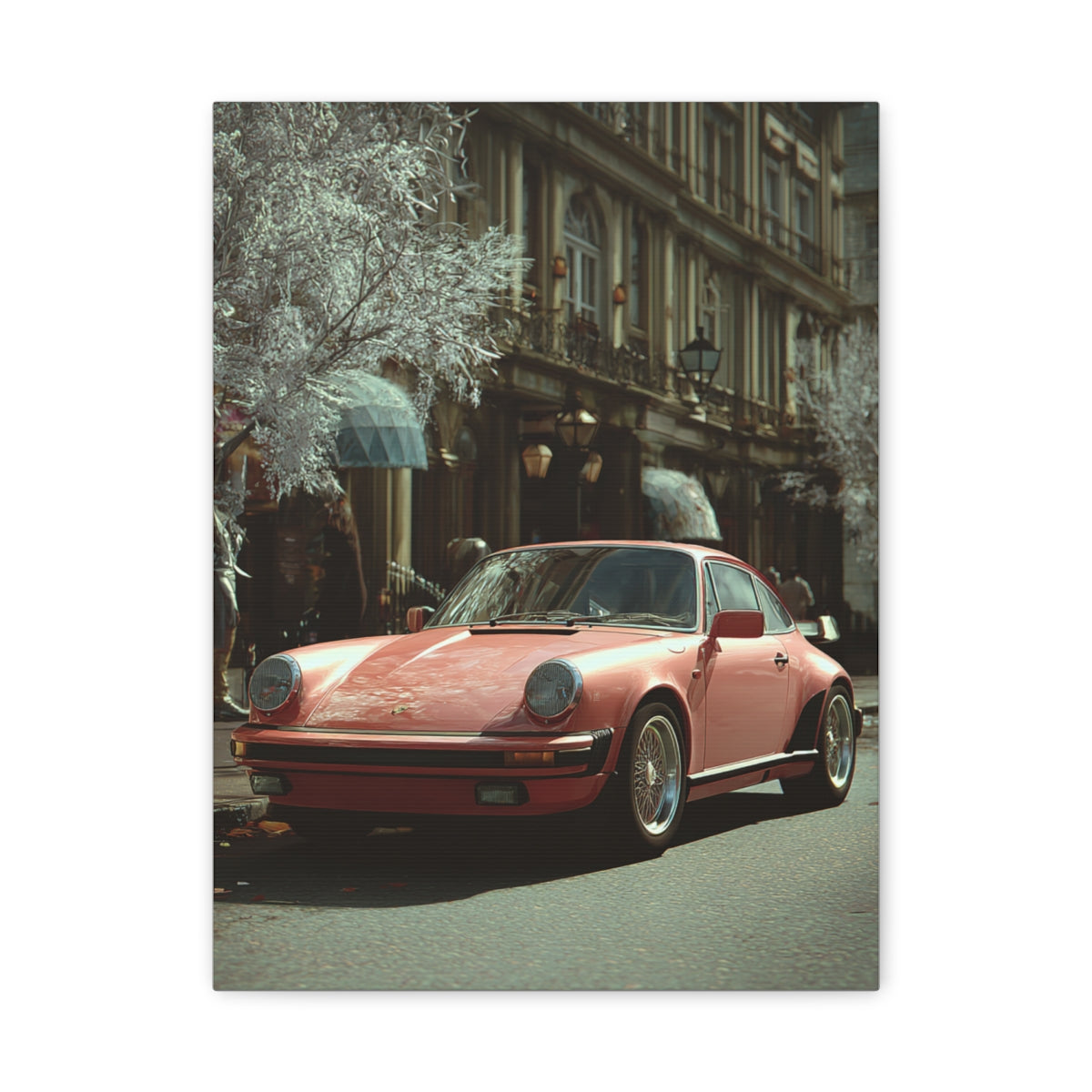 Iconic Sports Car Gallery Canvas