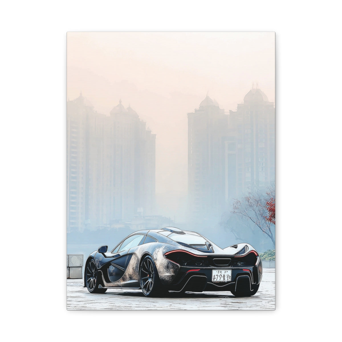 Iconic Sports Car Gallery Canvas