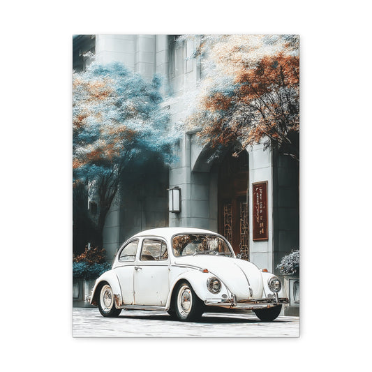 Iconic Sports Car Gallery Canvas