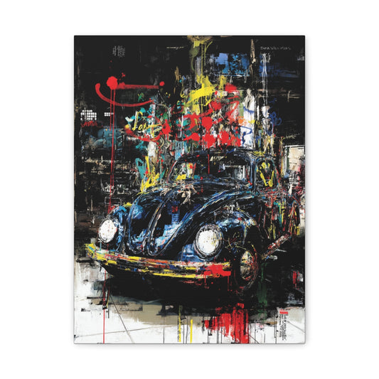 Iconic Sports Car Gallery Canvas