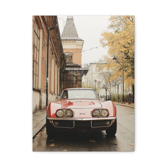Iconic Sports Car Gallery Canvas