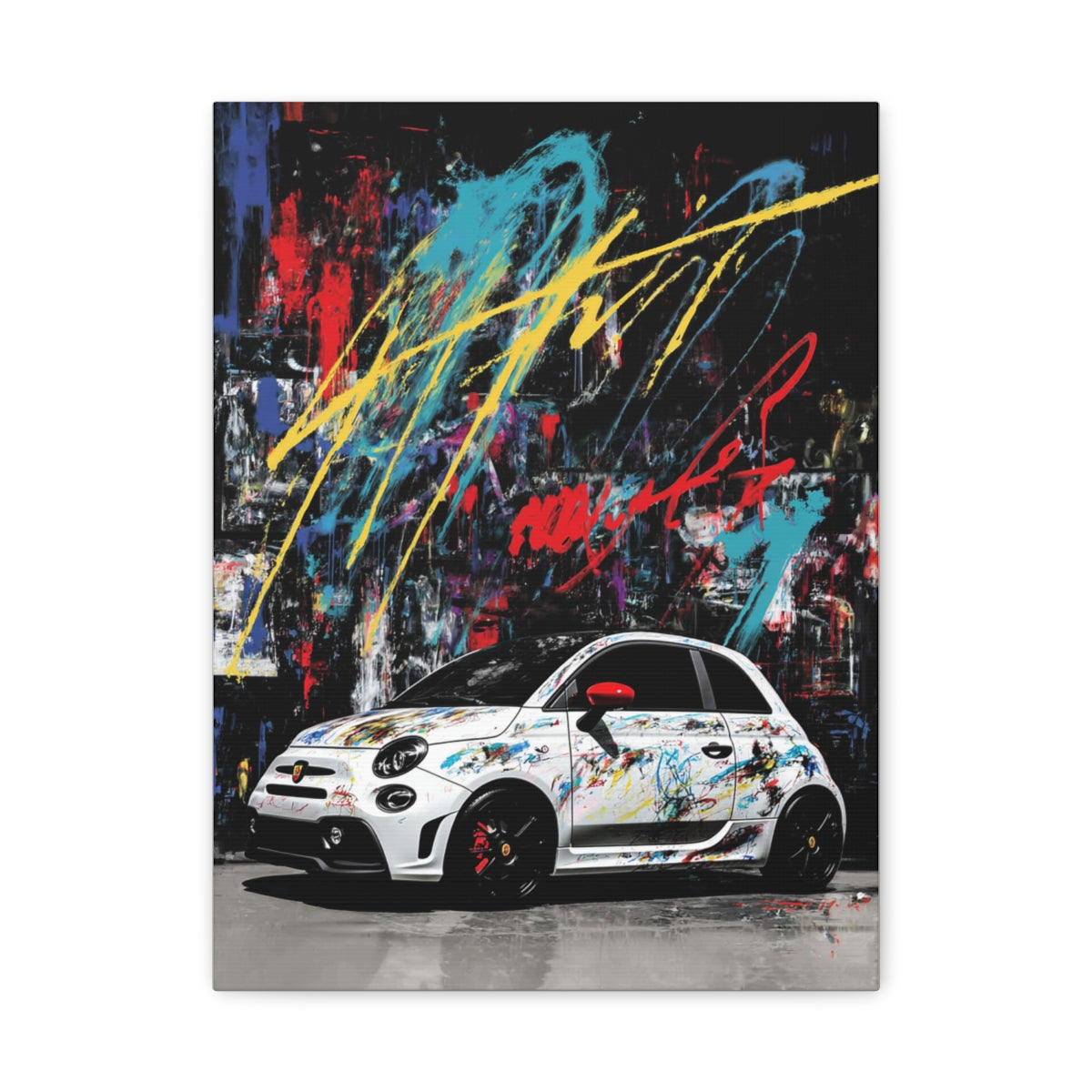 Iconic Sports Car Gallery Canvas