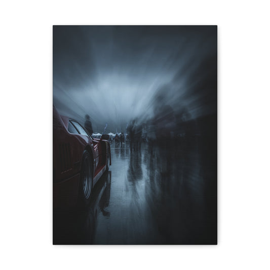 Iconic Sports Car Gallery Canvas
