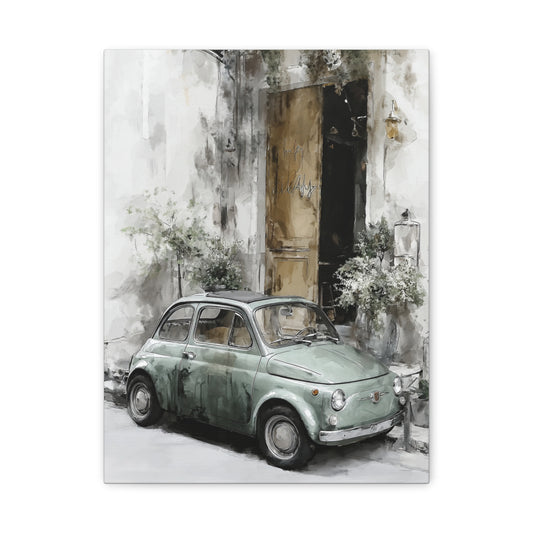 Iconic Sports Car Gallery Canvas