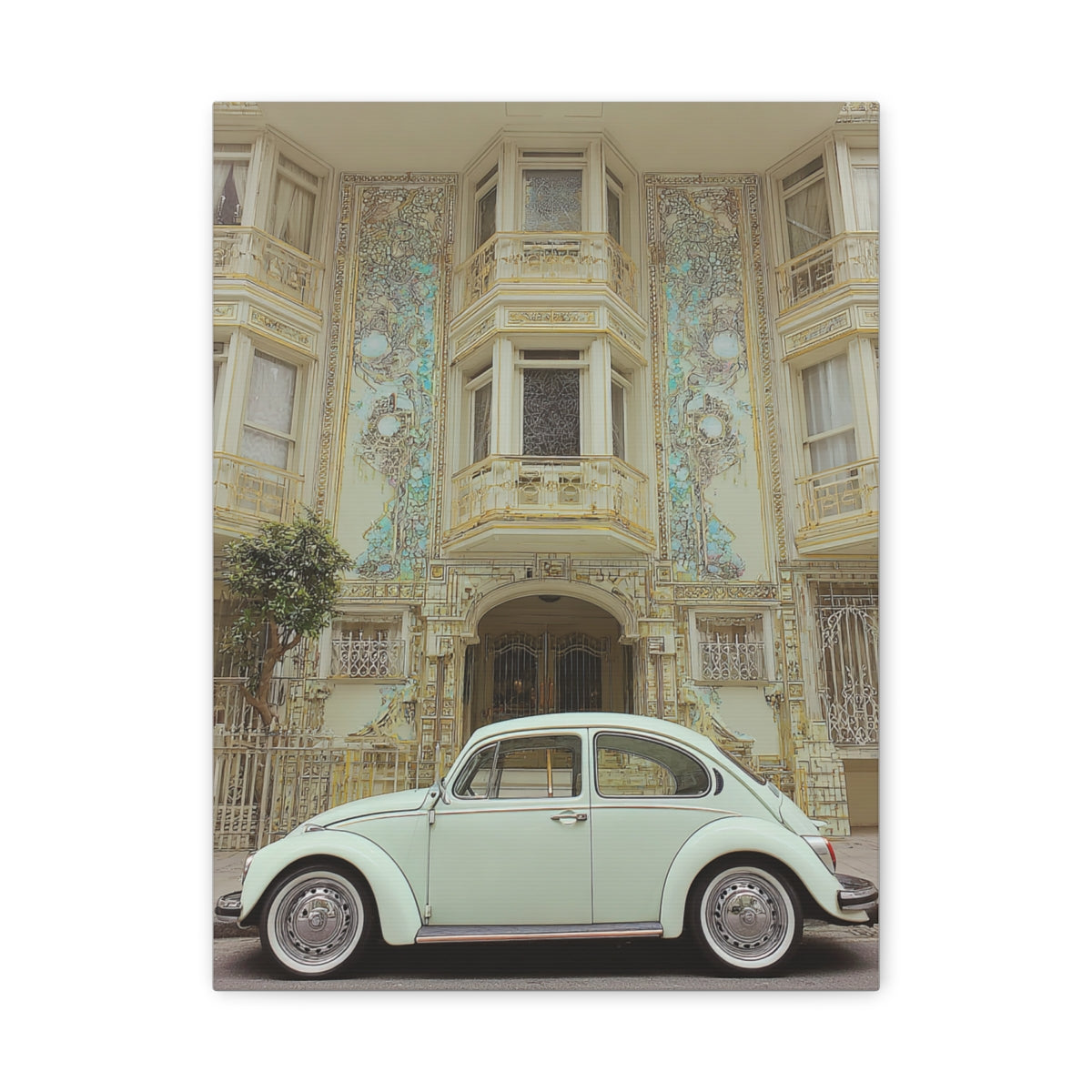 Iconic Sports Car Gallery Canvas
