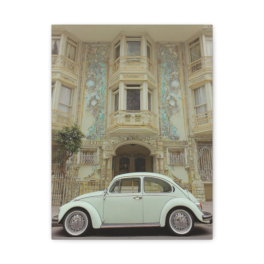 Iconic Sports Car Gallery Canvas