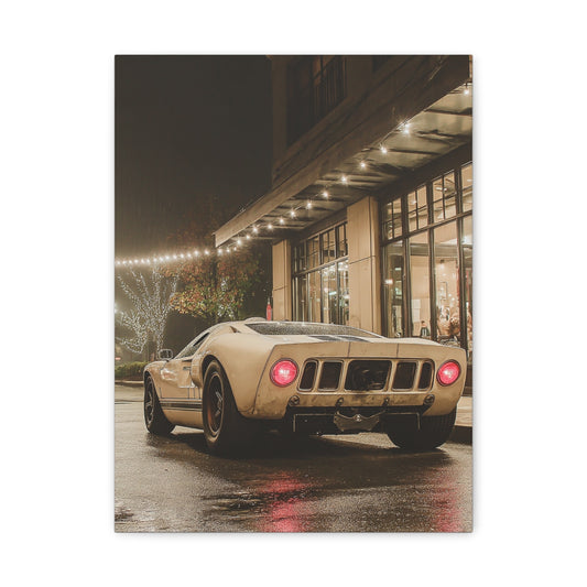 Iconic Sports Car Gallery Canvas