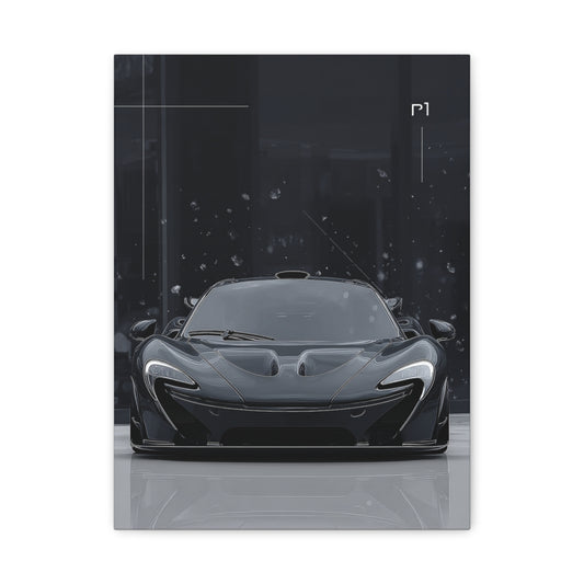 Iconic Sports Car Gallery Canvas