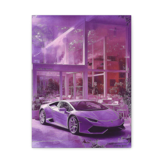 Iconic Sports Car Gallery Canvas