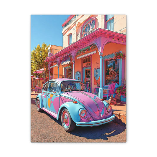 Iconic Sports Car Gallery Canvas