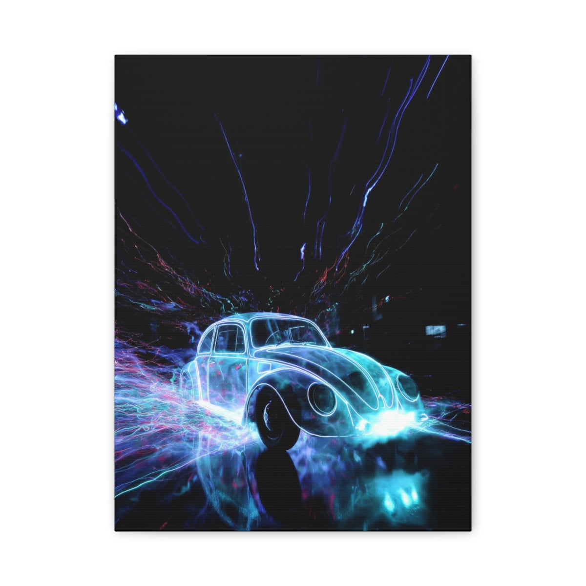 Iconic Sports Car Gallery Canvas