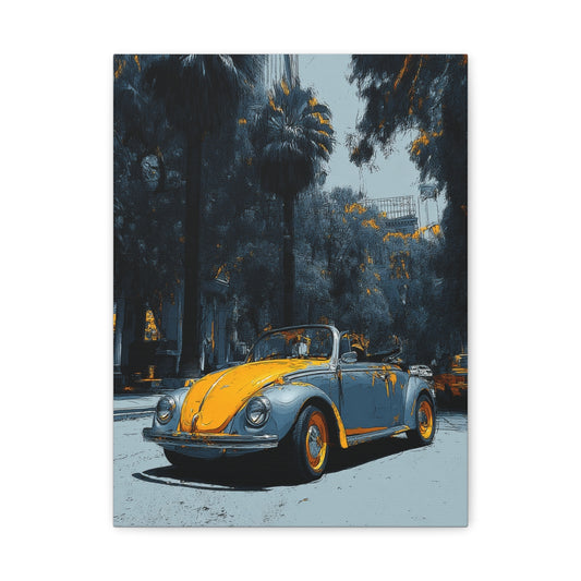Iconic Sports Car Gallery Canvas