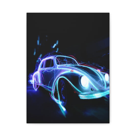 Iconic Sports Car Gallery Canvas