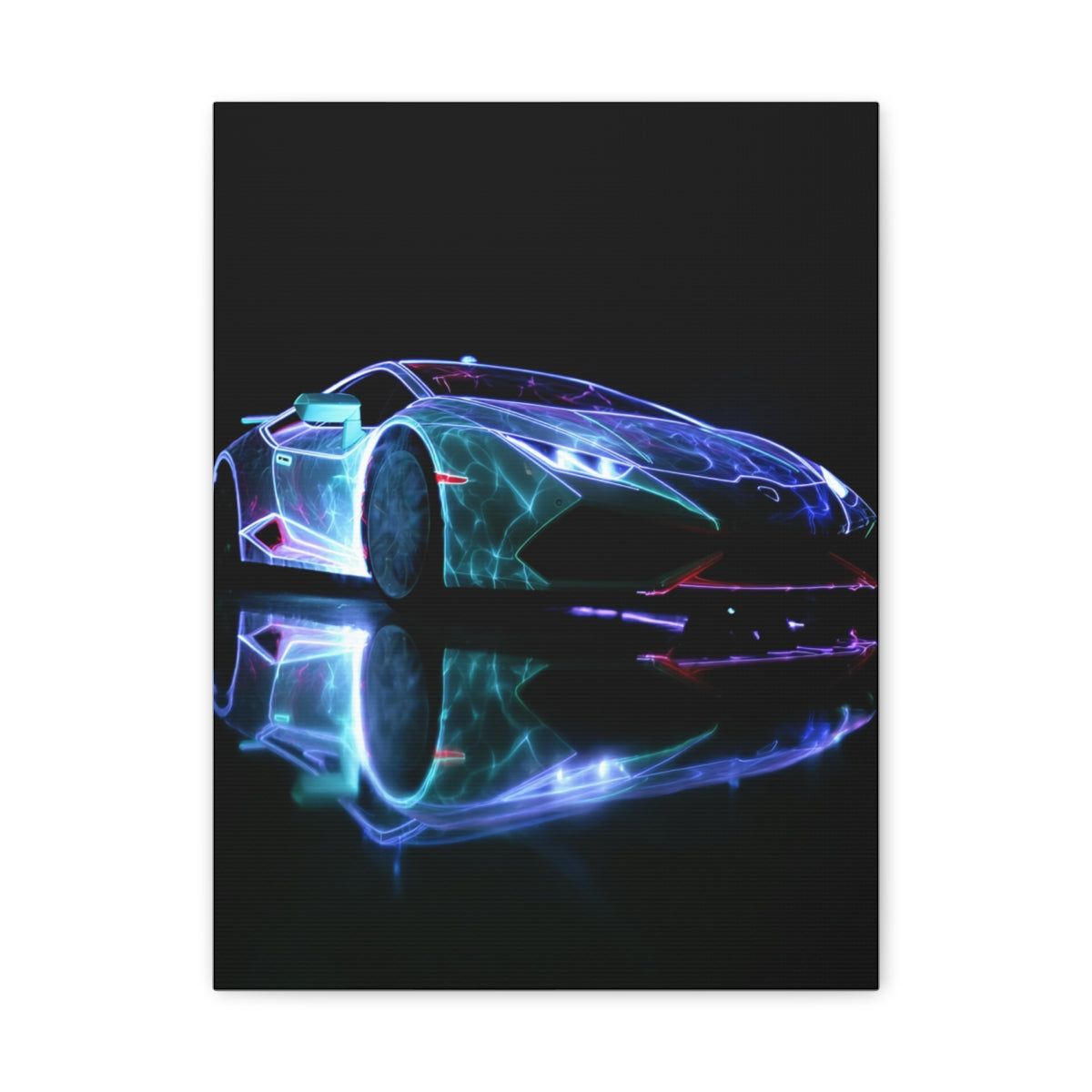 Iconic Sports Car Gallery Canvas