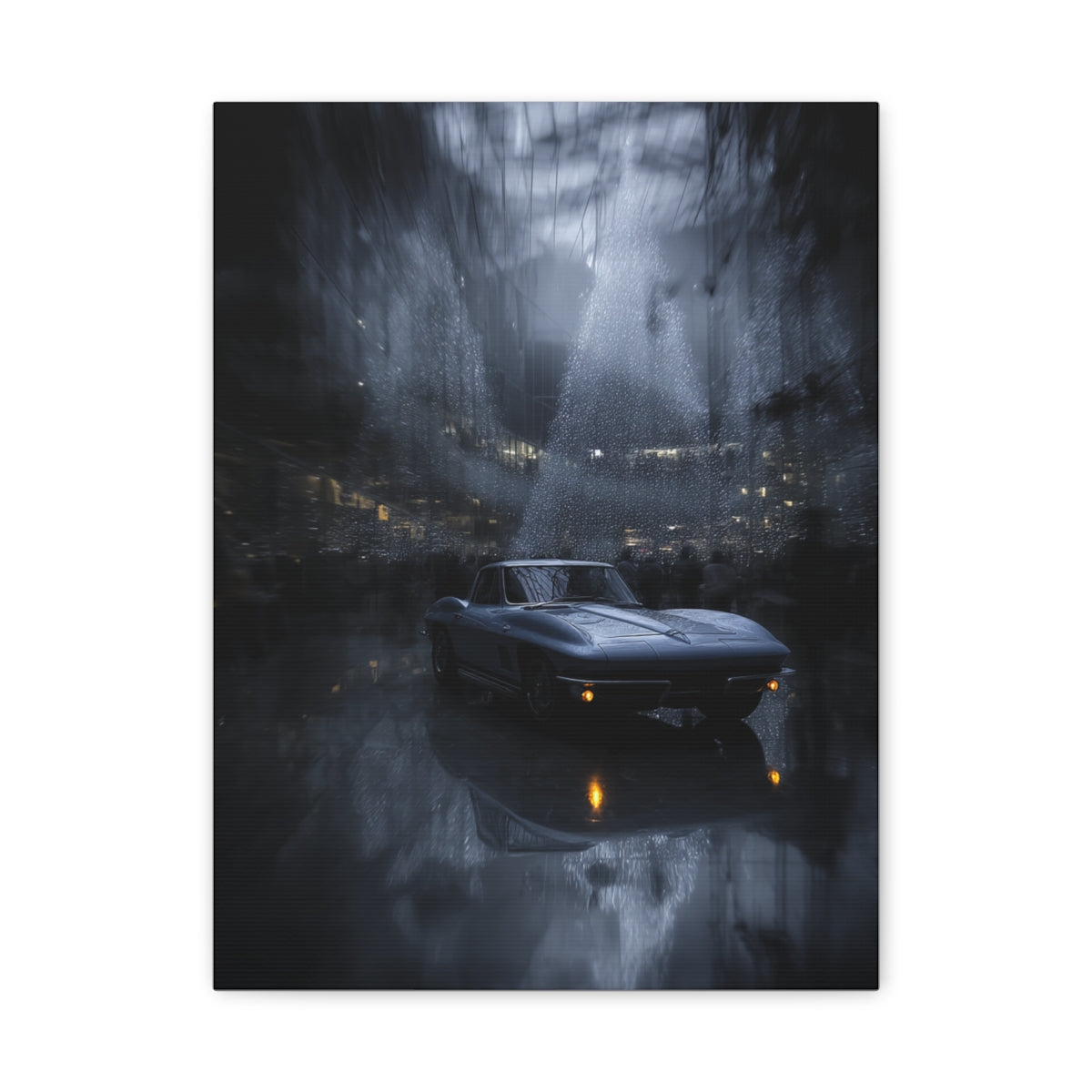 Iconic Sports Car Gallery Canvas