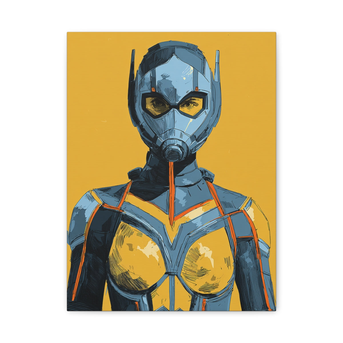 Hero-Verse Canvas Art - Bold Comic-Inspired Wall Print