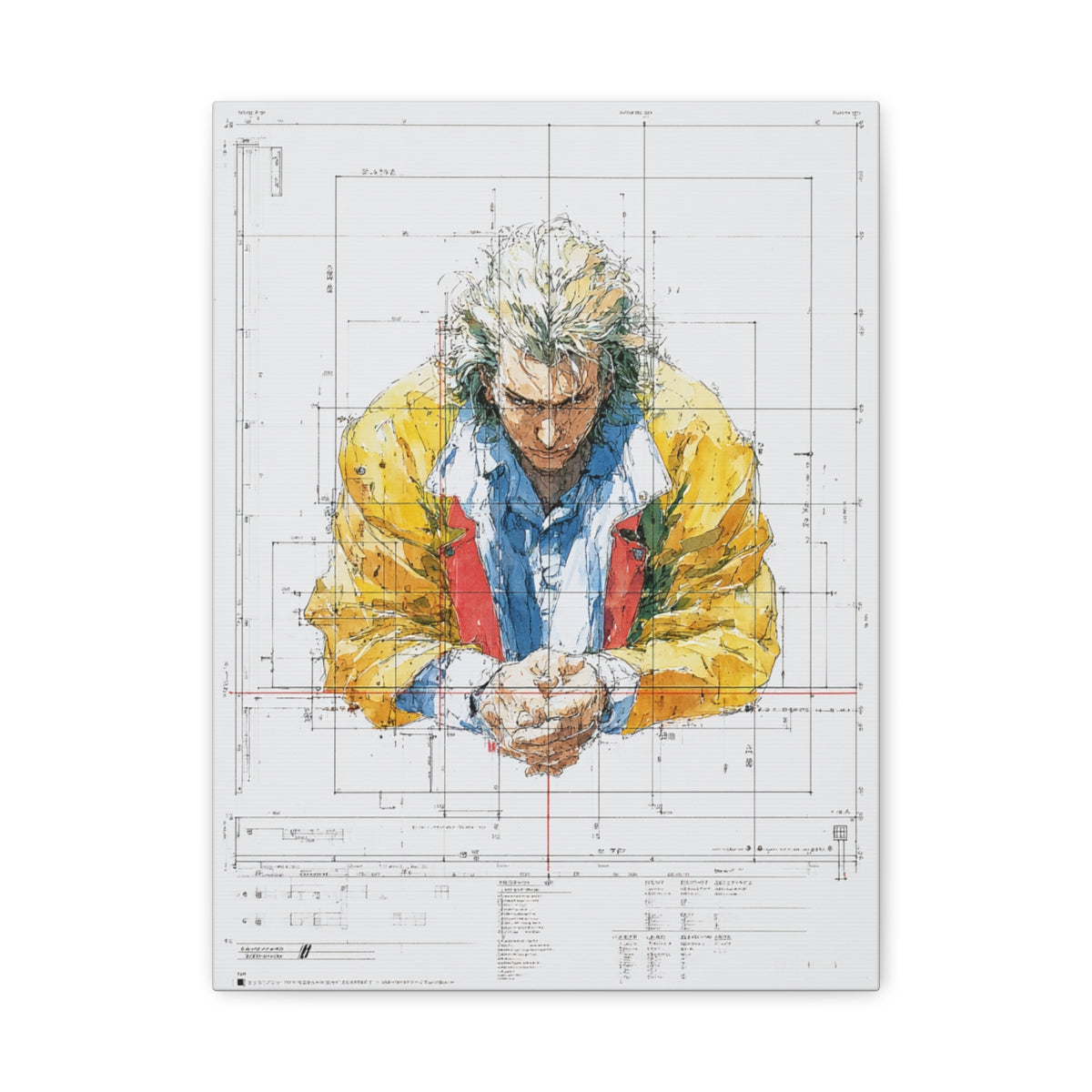 Hero-Verse Canvas Art - Bold Comic-Inspired Wall Print