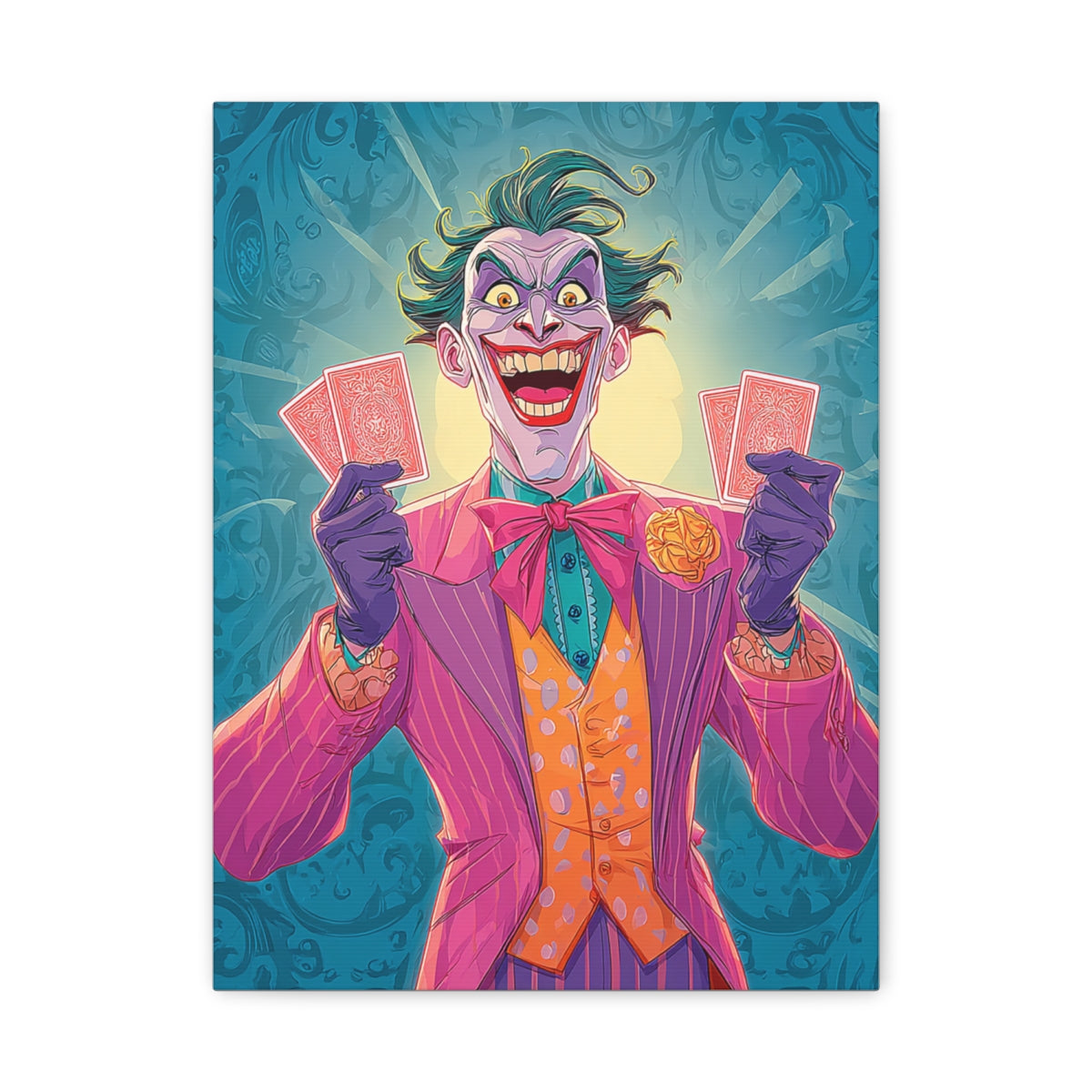 Hero-Verse Canvas Art - Bold Comic-Inspired Wall Print