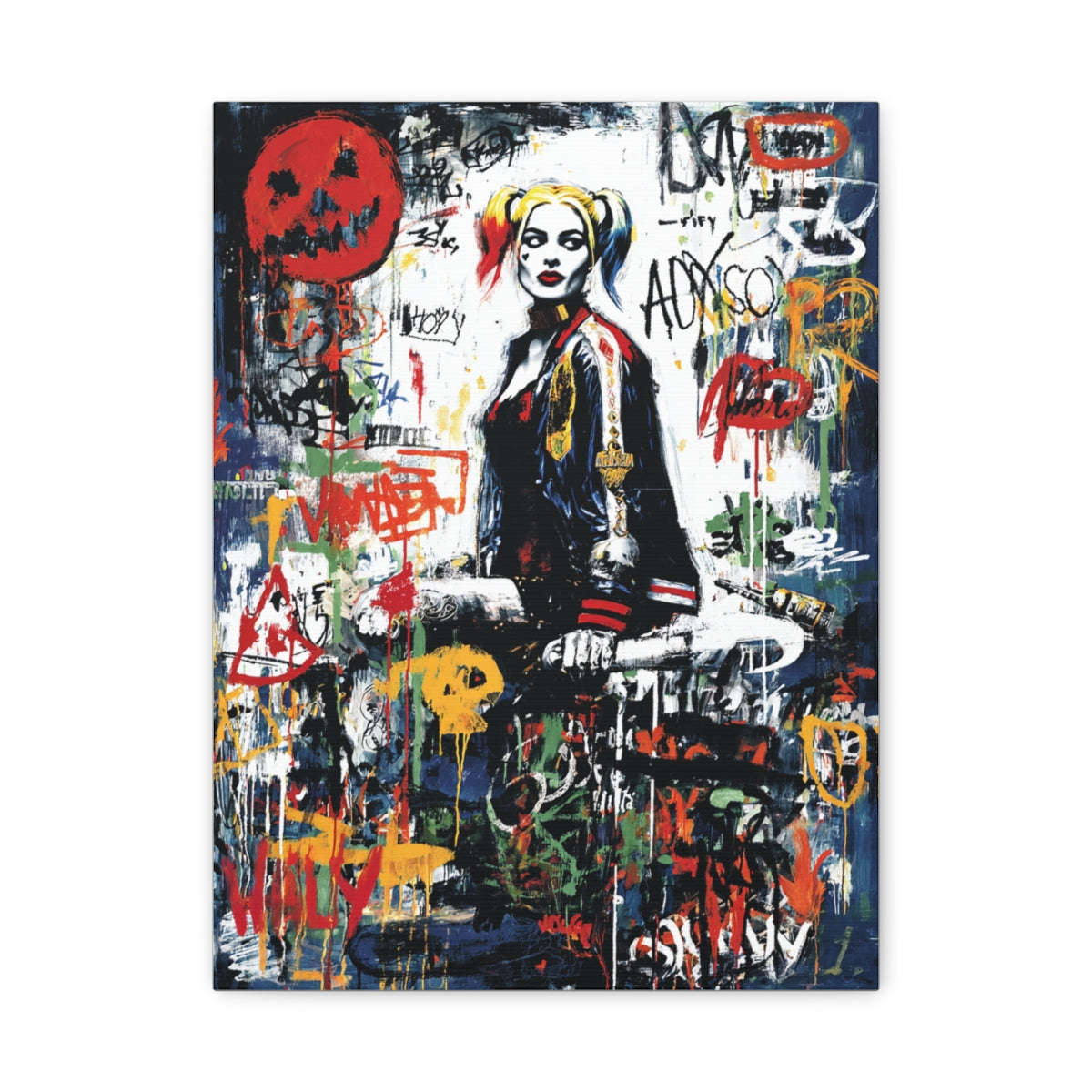 Hero-Verse Canvas Art - Bold Comic-Inspired Wall Print