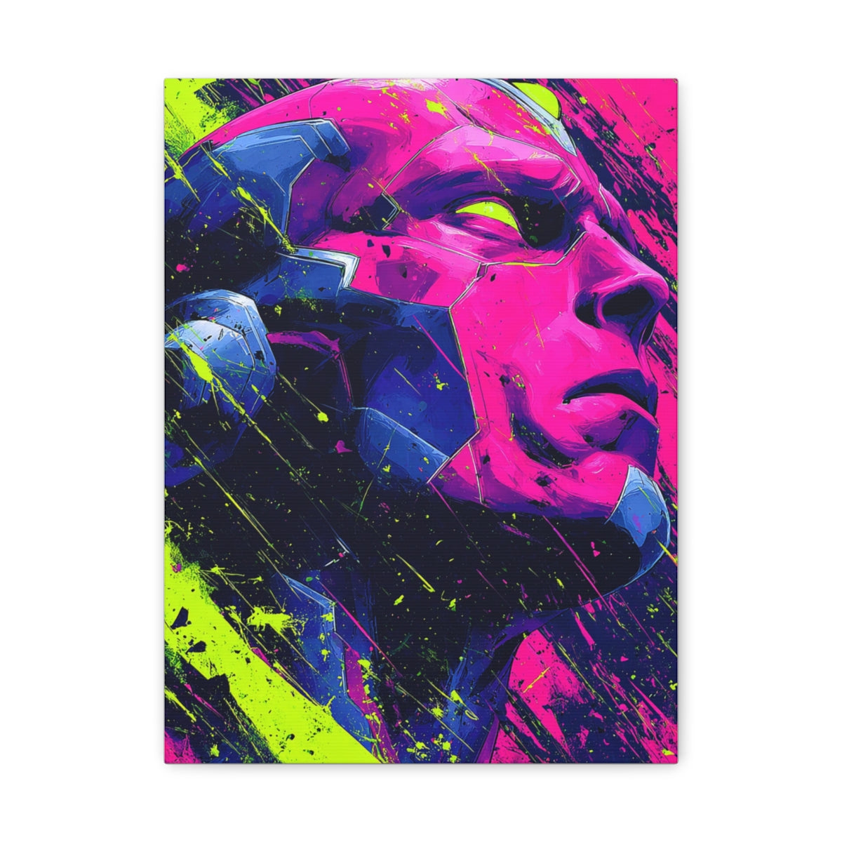 Hero-Verse Canvas Art - Bold Comic-Inspired Wall Print